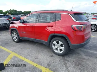 2018 Jeep Compass Latitude with VIN 3C4NJCBB1JT469511, listed as a IAAI auction lot 41609600 with 44,985 mi miles and . Bid and sale history available at carsss.com. Image 3.