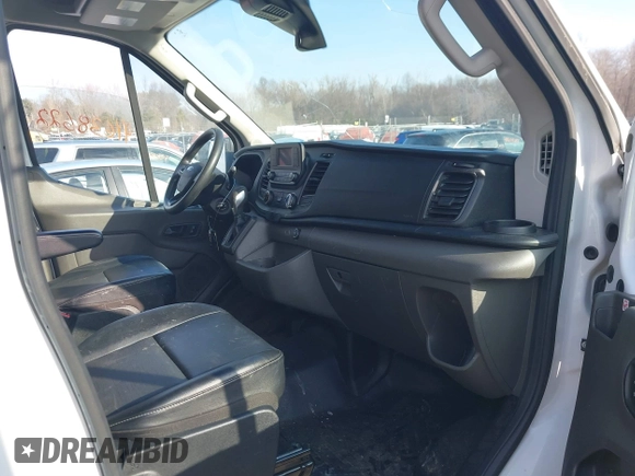 2020 Ford Transit Cargo with VIN 1FTBW3X8XLKB71111, listed as a IAAI auction lot 41638622 with 114,526 mi miles and . Bid and sale history available at DreamBid. Image 5.