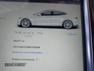 2013 Tesla Model S с VIN 5YJSA1CG8DFP22036, выставлен на аукционе IAAI как лот 41886249 с пробегом 125 477 миль миль и . История ставок и продаж доступна на DreamBid. Изображение 14.