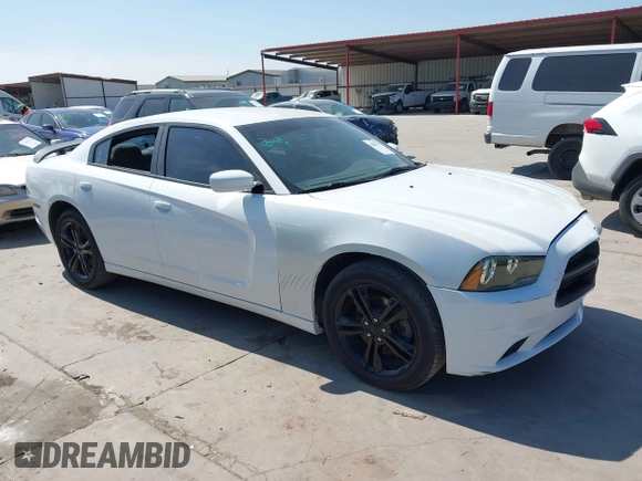 2011 Dodge Charger RT Plus with VIN 2B3CM5CT9BH591577, listed as a IAAI auction lot 41804275 with 126,750 mi miles. Bid and sale history available at carsss.com. Image 1.