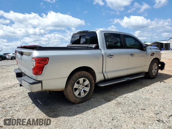 2017 Nissan Titan SV z VIN 1N6AA1E68HN500682, wystawiony jako Copart lot #57562415 z przebiegiem 185 539 mil mil oraz Szkoda całkowita • Salvage title. Historia ofert i sprzedaży dostępna na DreamBid. Obrazek 3.