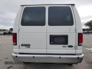 2011 Ford Econoline Passenger XL with VIN 1FBNE3BL1BDA61390, listed as a Copart auction lot 85365364 with 163,174 mi miles and Salvage Title. Bid and sale history available at carsss.com. Image 6.