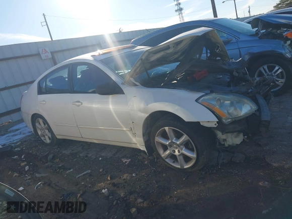 2005 Nissan Maxima 3.5 SL with VIN 1N4BA41E05C827712, listed as a IAAI auction lot 41308198 with 1 mi miles. Bid and sale history available at carsss.com. Image 13.