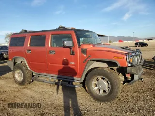 2003 Hummer H2 with VIN 5GRGN23U93H105182, listed as a Copart auction lot 86663504 with 158,027 mi miles and Clean Title. Bid and sale history available at carsss.com. Image 4.