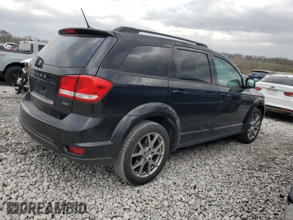 2017 Dodge Journey GT with VIN 3C4PDCEG3HT555629, listed as a Copart auction lot 51234115 with 73,241 mi miles and Salvage title. Bid and sale history available at DreamBid. Image 3.