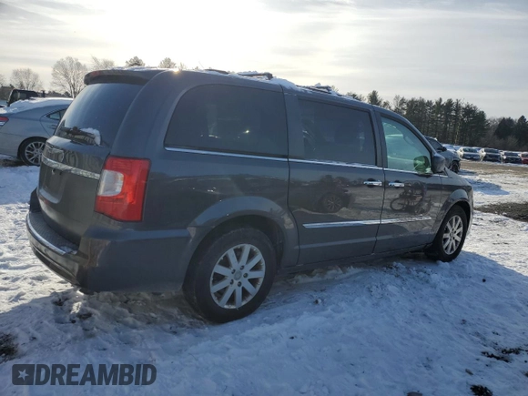 2015 Chrysler Town & Country Touring with VIN 2C4RC1BG8FR578280, listed as a Copart auction lot 87238024 with 104,366 mi miles and Salvage Title. Bid and sale history available at carsss.com. Image 3.