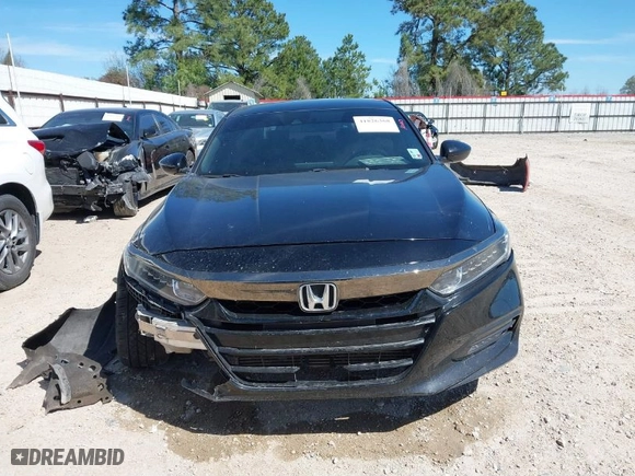 2018 Honda Accord Sedan Sport 1.5T with VIN 1HGCV1F37JA198658, listed as a IAAI auction lot 41826368 with 98,791 mi miles. Bid and sale history available at carsss.com. Image 13.