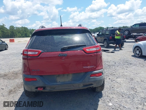 2017 Jeep Cherokee Trailhawk L Plus с VIN 1C4PJMBS4HD217640, выставлен на аукционе IAAI как лот 42546332 с пробегом 58 141 миль миль и . История ставок и продаж доступна на DreamBid. Изображение 16.