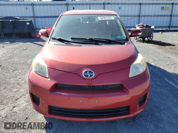 2010 Scion xD with VIN JTKKU4B42A1000106, listed as a Copart auction lot 52961995 with 166,089 mi miles and Salvage Title. Bid and sale history available at DreamBid. Image 5.