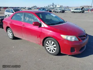 2012 Toyota Corolla L with VIN 5YFBU4EE8CP002744, listed as a IAAI auction lot 41844390 with NaN miles. Bid and sale history available at carsss.com. Image 1.