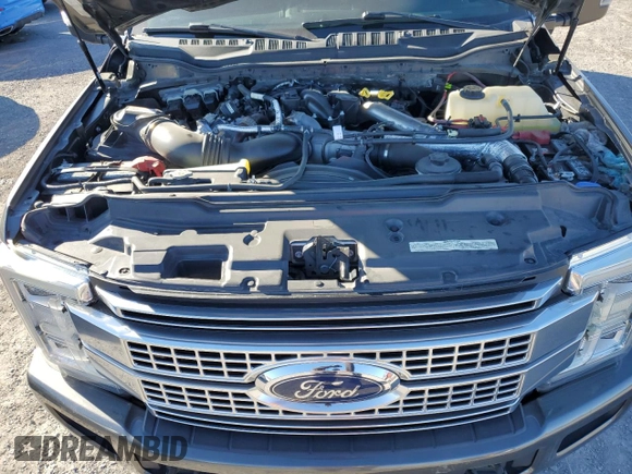 2017 Ford F-350 Platinum with VIN 1FT8W3BT2HEF16434, listed as a Copart auction lot 47240165 with 99,219 mi miles and Salvage Title. Bid and sale history available at DreamBid. Image 12.