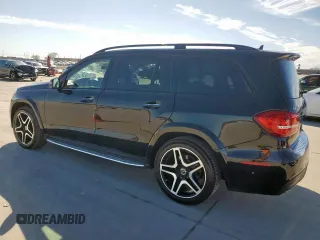 2019 Mercedes-Benz GLS 550 with VIN 4JGDF7DE1KB222435, listed as a Copart auction lot 47496225 with 123,697 mi miles and Clean title. Bid and sale history available at DreamBid. Image 2.