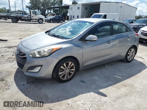 2013 Hyundai Elantra GT with VIN KMHD35LE9DU093687, listed as a Copart auction lot 74501794 with 117,792 mi miles and Salvage Title. Bid and sale history available at carsss.com. Image 1.