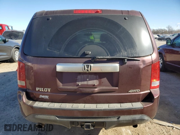2012 Honda Pilot EX-L с VIN 5FNYF4H6XCB024345, выставлен на аукционе Copart как лот 84485964 с пробегом 147 184 миль миль и Списание • Salvage title. История ставок и продаж доступна на DreamBid. Изображение 6.