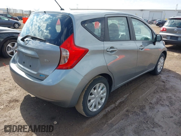 2014 Nissan Note S Plus with VIN 3N1CE2CP9EL351831, listed as a IAAI auction lot 41921488 with 119,360 mi miles and . Bid and sale history available at DreamBid. Image 4.