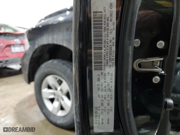2019 Ram 1500 Classic Express with VIN 1C6RR7FG9KS542819, listed as a Copart auction lot 88653365 with 42,212 mi miles and Salvage Title. Bid and sale history available at carsss.com. Image 12.