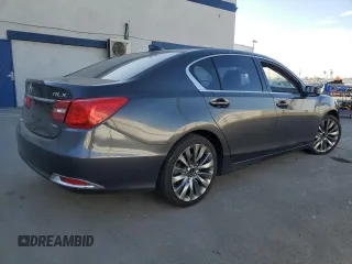 2016 Acura RLX Tech Pkg with VIN JH4KC1F57GC000996, listed as a Copart auction lot 83391544 with 97,707 mi miles and Salvage Title. Bid and sale history available at carsss.com. Image 3.