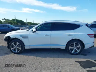 2023 Genesis GV80 with VIN KMUHCESCXPU106714, listed as a IAAI auction lot 41899438 with 35,750 mi miles and . Bid and sale history available at DreamBid. Image 14.