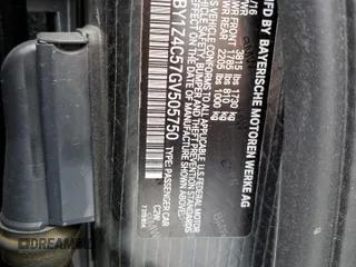 2016 BMW i3 z VIN WBY1Z4C57GV505750, wystawiony jako Copart lot #52028805 z przebiegiem 41 787 mil mil oraz Szkoda całkowita • Salvage title. Historia ofert i sprzedaży dostępna na DreamBid. Obrazek 12.