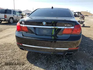 2015 BMW 7 Series 740i with VIN WBAYA6C5XFD826895, listed as a Copart auction lot 66889794 with Not Provided miles and Salvage Title. Bid and sale history available at DreamBid. Image 6.
