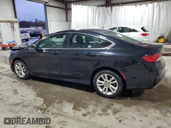 2015 Chrysler 200 Limited with VIN 1C3CCCAG0FN516523, listed as a Copart auction lot 80368234 with 83,943 mi miles and Salvage Title. Bid and sale history available at carsss.com. Image 2.