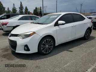 2016 Toyota Corolla L with VIN 5YFBURHE9GP556597, listed as a Copart auction lot 59121535 with 89,491 mi miles and Salvage title. Bid and sale history available at DreamBid. Image 1.