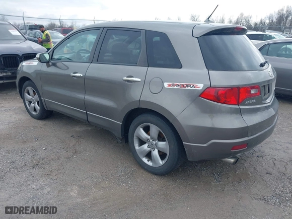 2007 Acura RDX Tech Pkg with VIN 5J8TB18507A016105, listed as a IAAI auction lot 41829068 with 1,967,600 mi miles. Bid and sale history available at carsss.com. Image 3.