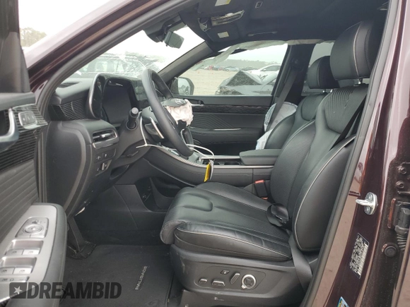 2023 Hyundai Palisade Calligraphy z VIN KM8R74GE9PU610179, wystawiony jako Copart lot #51637325 z przebiegiem 20 473 mil mil oraz Szkoda całkowita • Salvage title. Historia ofert i sprzedaży dostępna na DreamBid. Obrazek 7.