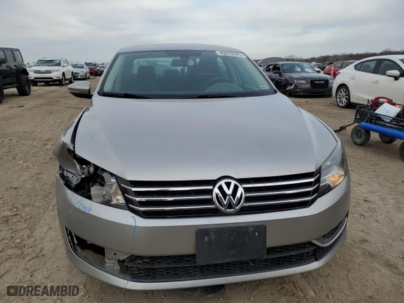 2012 Volkswagen Passat S w/Appearance with VIN 1VWAH7A3XCC090725, listed as a Copart auction lot 49828585 with 204,961 mi miles and Salvage Title. Bid and sale history available at carsss.com. Image 5.