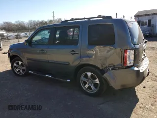 2012 Honda Pilot EX-L with VIN 5FNYF4H76CB028501, listed as a Copart auction lot 47293785 with 286,061 mi miles and Salvage Title. Bid and sale history available at DreamBid. Image 2.