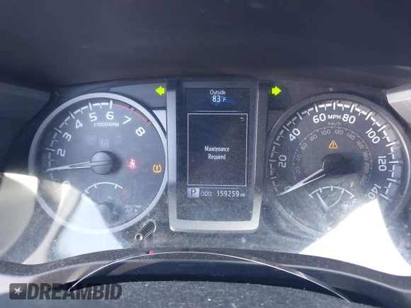 2016 Toyota Tacoma SR with VIN 5TFCZ5AN6GX032026, listed as a IAAI auction lot 42091523 with 159,259 mi miles and . Bid and sale history available at carsss.com. Image 7.
