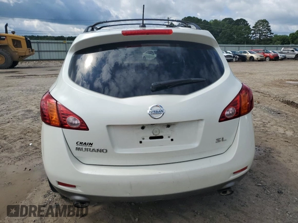 2010 Nissan Murano SL z VIN JN8AZ1MU7AW013022, wystawiony jako Copart lot #60419605 z przebiegiem 91 175 mil mil oraz Szkoda całkowita • Salvage title. Historia ofert i sprzedaży dostępna na DreamBid. Obrazek 6.