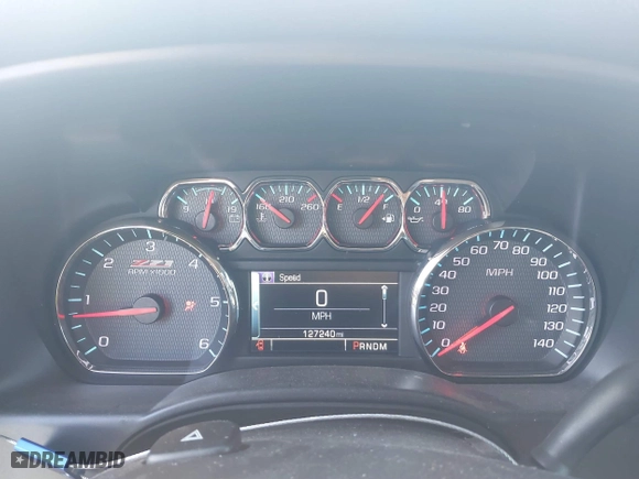 2014 Chevrolet Silverado 1500 LTZ with VIN 3GCUKSEC3EG400650, listed as a IAAI auction lot 41596087 with 127,240 mi miles. Bid and sale history available at carsss.com. Image 7.