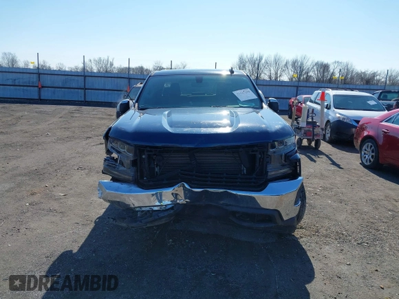 2019 Chevrolet Silverado 1500 LT with VIN 3GCUYDED8KG213810, listed as a IAAI auction lot 41427290 with 55,298 mi miles. Bid and sale history available at carsss.com. Image 12.