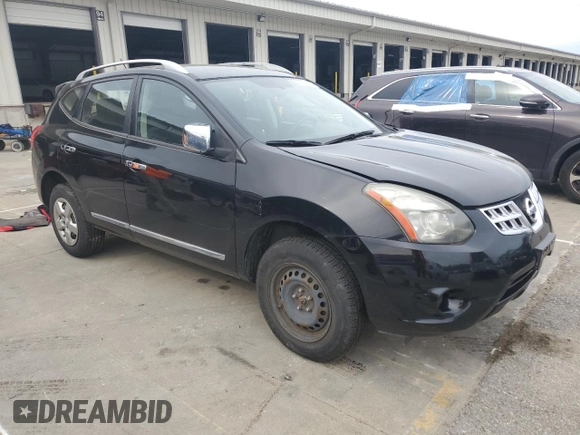 2015 Nissan Rogue S with VIN JN8AS5MV4FW751047, listed as a Copart auction lot 52324405 with 151,909 mi miles and Salvage Title. Bid and sale history available at DreamBid. Image 4.