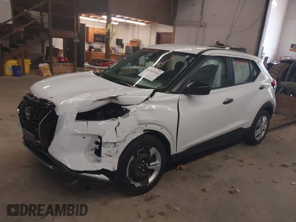 2022 Nissan Kicks S with VIN 3N1CP5BV8NL505330, listed as a IAAI auction lot 41907514 with 30,604 mi miles. Bid and sale history available at carsss.com. Image 17.