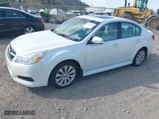 2011 Subaru Legacy 2.5i Ltd Pwr Moon with VIN 4S3BMBK68B3264241, listed as a IAAI auction lot 42088961 with 137,972 mi miles. Bid and sale history available at carsss.com. Image 2.