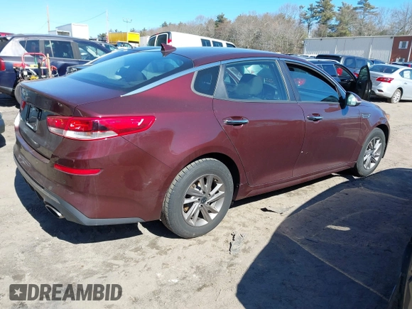 2020 Kia Optima LX with VIN 5XXGT4L38LG393235, listed as a IAAI auction lot 41676769 with 133,312 mi miles and . Bid and sale history available at carsss.com. Image 4.