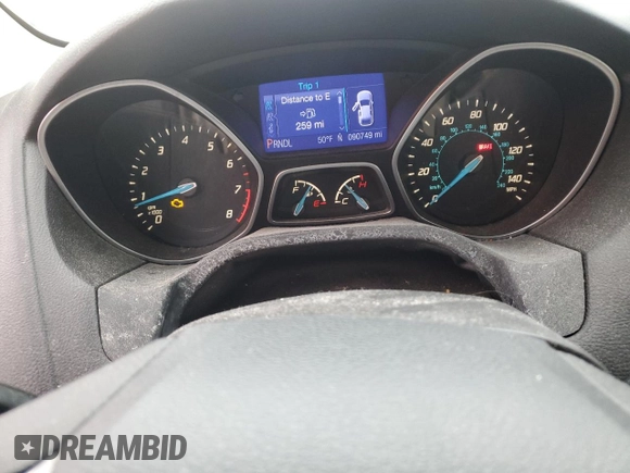 2013 Ford Focus SE with VIN 1FADP3F27DL180787, listed as a Copart auction lot 48480805 with 90,749 mi miles and Salvage Title. Bid and sale history available at carsss.com. Image 9.