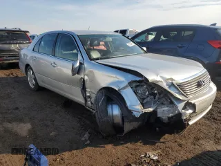 2004 Lexus LS 430 with VIN JTHBN36F640169807, listed as a Copart auction lot 47526795 with 123,163 mi miles and Salvage Title. Bid and sale history available at carsss.com. Image 4.