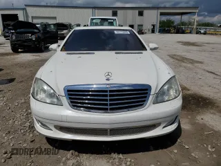 2007 Mercedes-Benz S 550 with VIN WDDNG71X87A075285, listed as a Copart auction lot 55173695 with 166,032 mi miles and Clean Title. Bid and sale history available at DreamBid. Image 5.