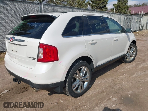 2013 Ford Edge Limited with VIN 2FMDK4KC8DBE06537, listed as a IAAI auction lot 42104475 with 195,965 mi miles. Bid and sale history available at carsss.com. Image 4.