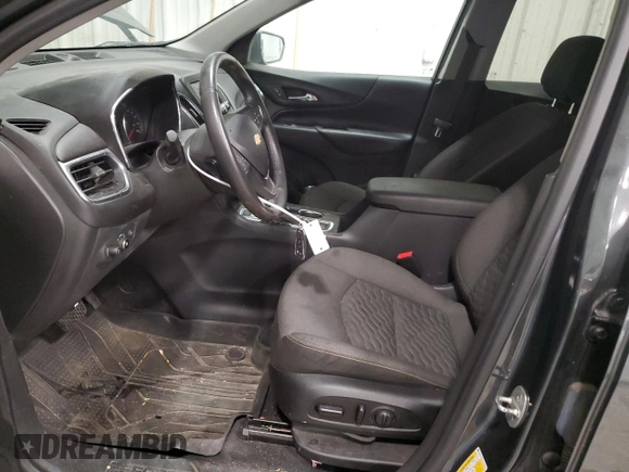 2020 Chevrolet Equinox LT with VIN 3GNAXUEV7LL257652, listed as a Copart auction lot 52985845 with 59,548 mi miles and Salvage Title. Bid and sale history available at DreamBid. Image 7.