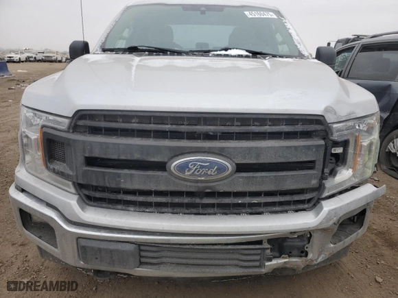 2019 Ford F-150 XL with VIN 1FTEX1EB9KKD35749, listed as a Copart auction lot 45160475 with 101,339 mi miles and Salvage Title. Bid and sale history available at carsss.com. Image 5.
