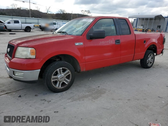 2005 Ford F-150 XLT with VIN 1FTPX12565FB76290, listed as a Copart auction lot 81396984 with 295,258 mi miles and Clean Title. Bid and sale history available at carsss.com. Image 1.