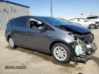 2012 Toyota Prius Two with VIN JTDZN3EU9C3115298, listed as a Copart auction lot 53465245 with 152,292 mi miles and Salvage Title. Bid and sale history available at DreamBid. Image 4.