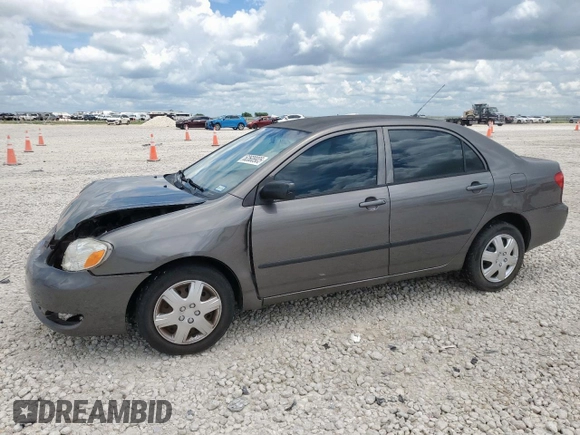 2007 Toyota Corolla CE with VIN 1NXBR32E77Z922594, listed as a Copart auction lot 62608905 with 263,212 mi miles and Salvage title. Bid and sale history available at DreamBid. Image 1.