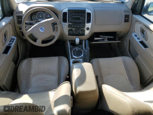 2006 Mercury Mariner Luxury with VIN 4M2CU57126KJ19429, listed as a Copart auction lot 46883765 with 150,486 mi miles and Clean title. Bid and sale history available at DreamBid. Image 8.