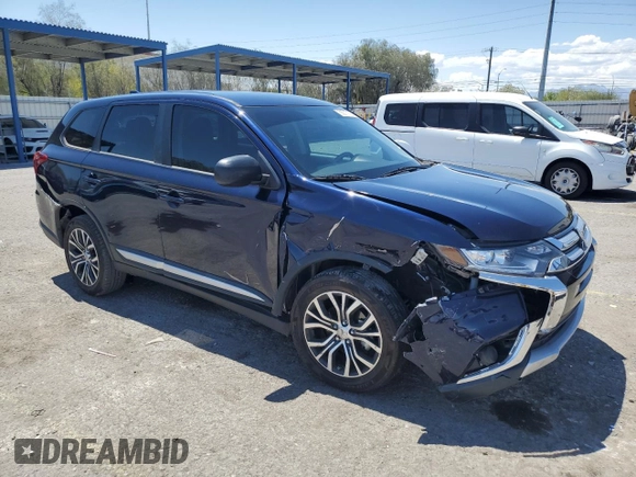 2018 Mitsubishi Outlander ES z VIN JA4AD2A33JJ004725, wystawiony jako Copart lot #55517105 z przebiegiem 79 815 mil mil oraz Szkoda całkowita • Salvage title. Historia ofert i sprzedaży dostępna na DreamBid. Obrazek 4.