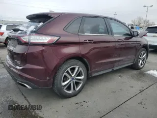 2017 Ford Edge Sport with VIN 2FMPK4AP3HBB42604, listed as a Copart auction lot 49796355 with 126,347 mi miles and Salvage Title. Bid and sale history available at carsss.com. Image 3.